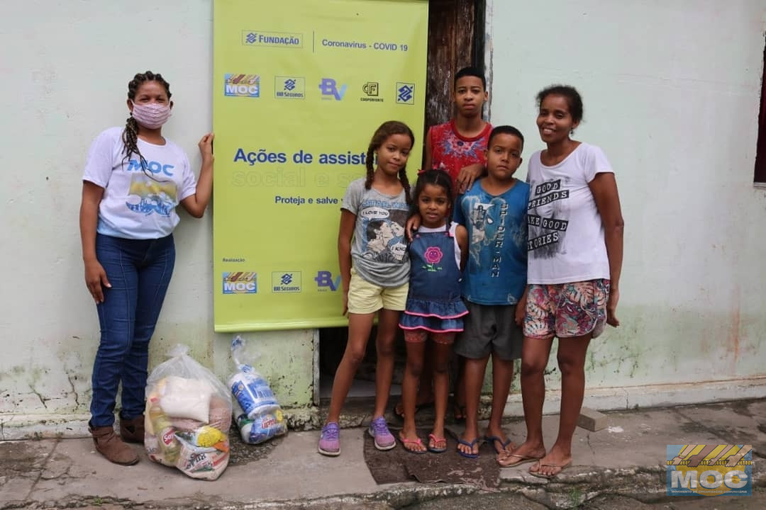 As ações de assistência social do  Projeto “Proteja e Salve Vidas” continuam e famílias recebem as doações 