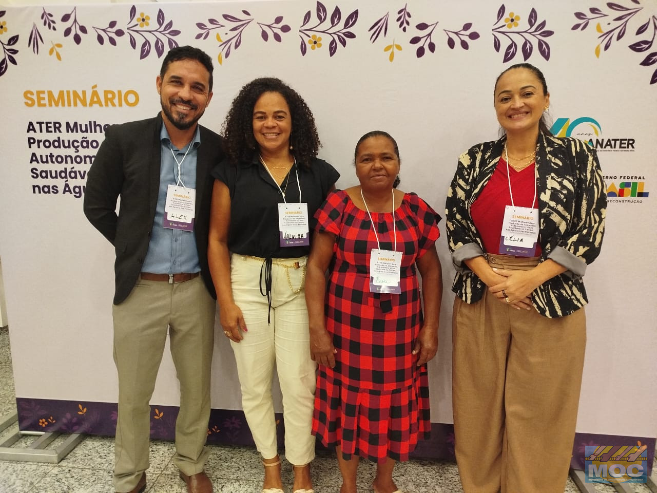 MOC apresenta experiência de ATER para mulheres em seminário nacional