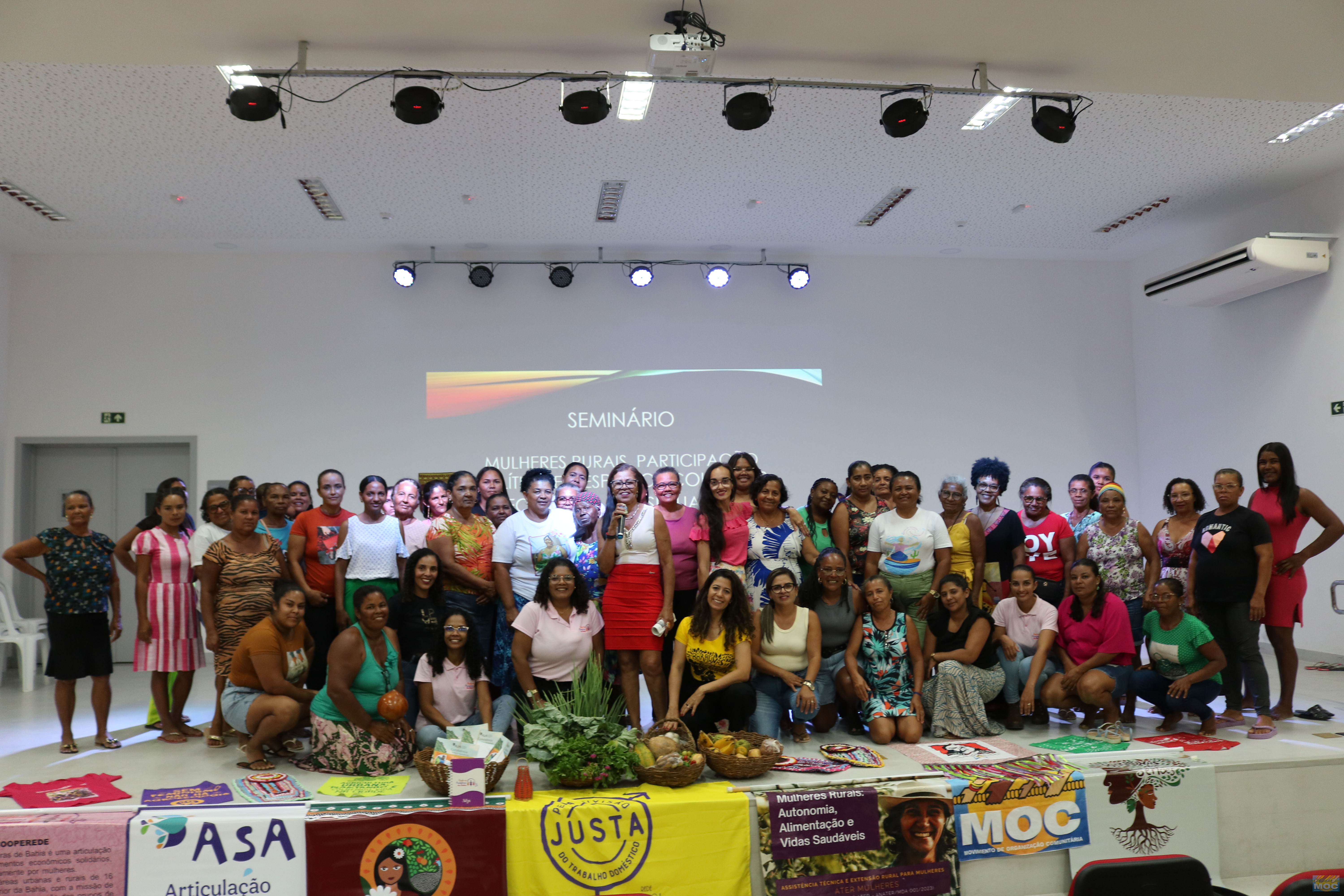 MOC realiza seminário sobre participação política e desigualdades no acesso às políticas públicas para Mulheres Rurais