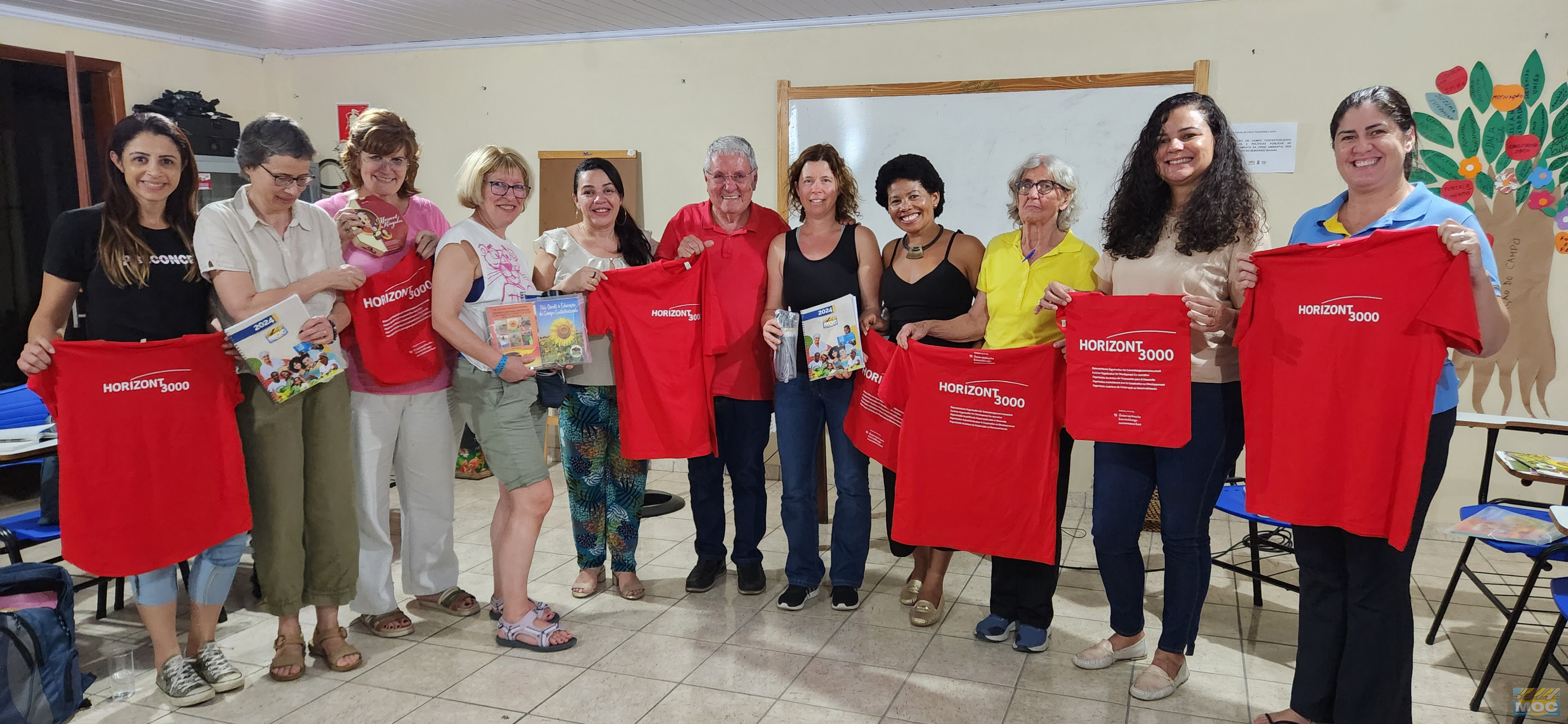 MOC recebe visita de representantes dos financiadores do Projeto Agenda 2030