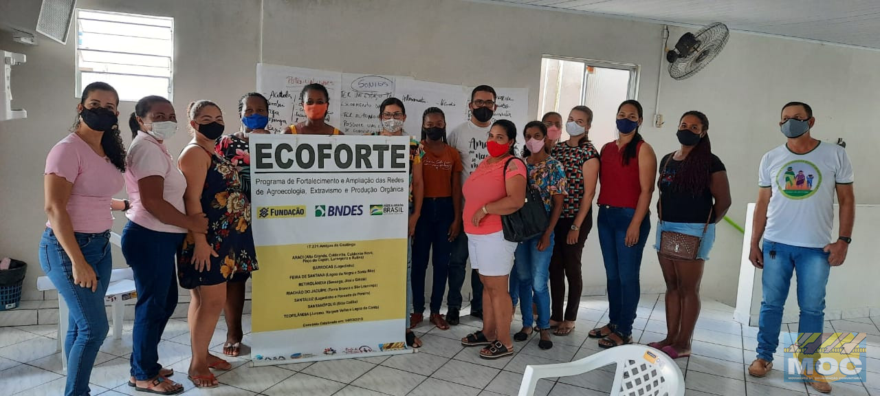 MOC através do Projeto Amigas do Catinga/Ecoforte realizou reunião de planejamento