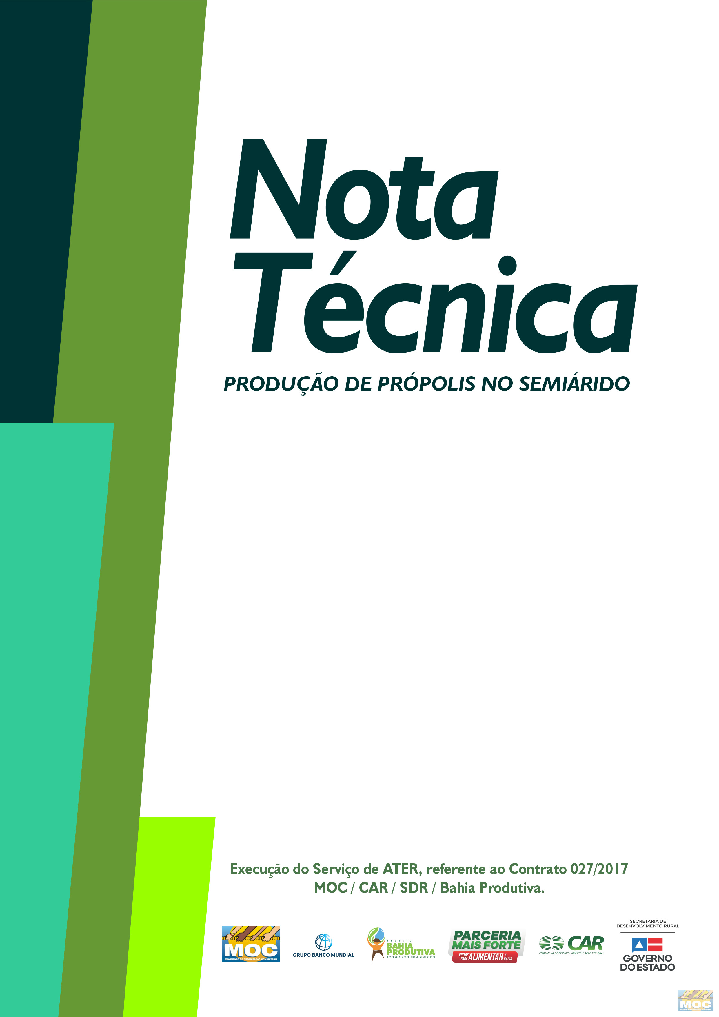 Nota Técnica: Produção de Própolis no Semiárido