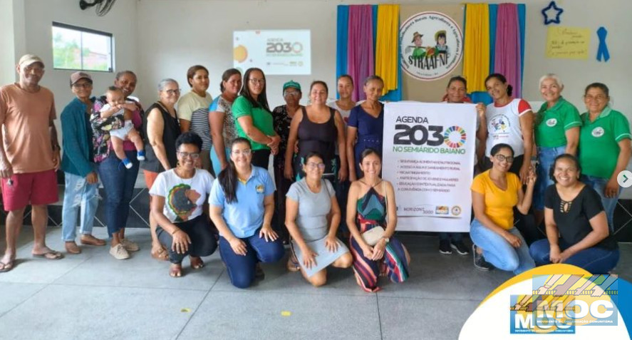 Projeto Agenda 2030 no Semiárido Baiano pauta as lutas, defesas e direitos em prol da convivência com o semiárido