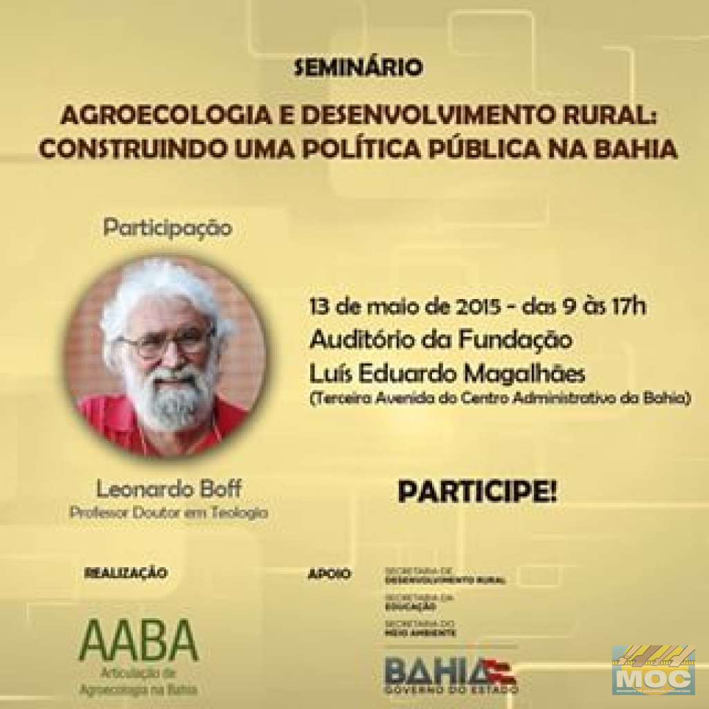 MOC presente em Seminário para debater a construção de uma política pública de Agroecologia na Bahia