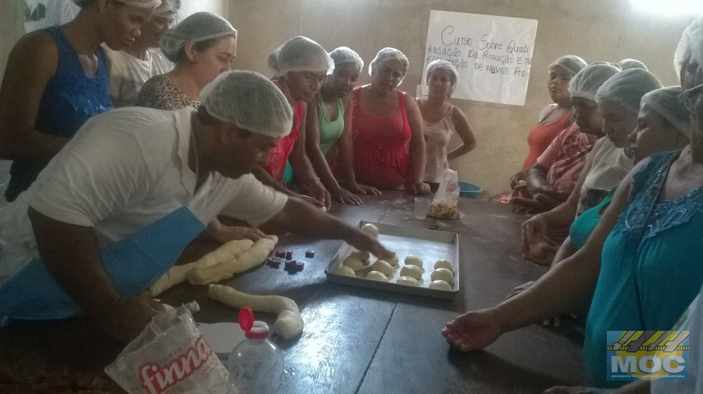 Mulheres rurais aprendem mais sobre a qualificação da produção e elaboração de novos produtos