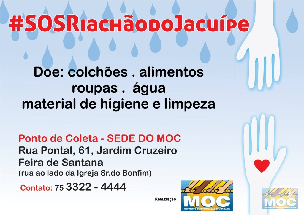 #SOSRiachaodoJacuipe