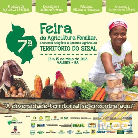 MOC terá stand institucional na 7ª Feira da Agricultura Familiar, Economia Solidária e Reforma Agrária do Território do Sisal