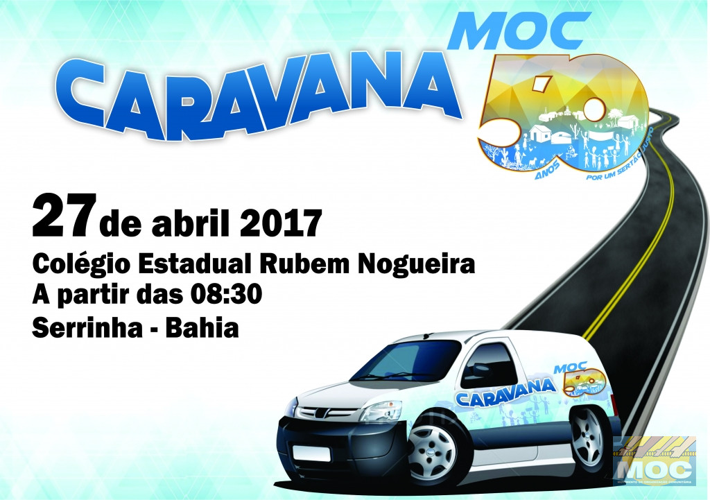Serrinha será o primeiro município a receber a Caravana MOC 50 anos