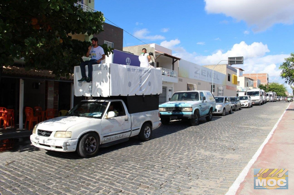 Carreata, emoção e histórias de vidas marcaram a passagem da Caravana MOC 50 Anos em Conceição do Coité