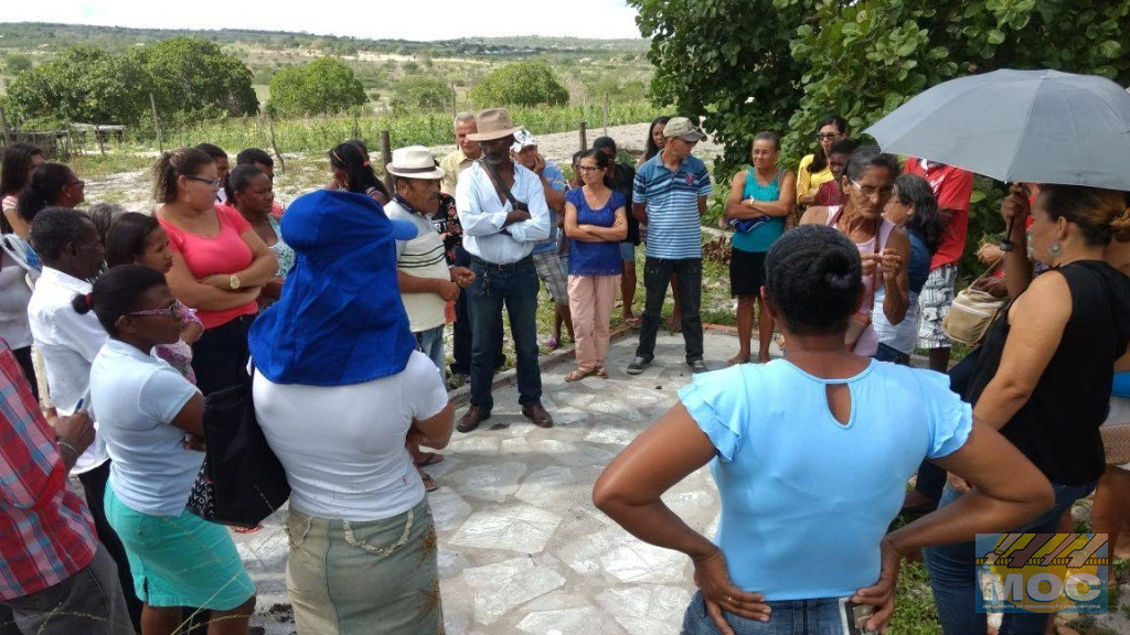 Em Coité o MOC acompanha intercâmbio entre famílias agricultoras 