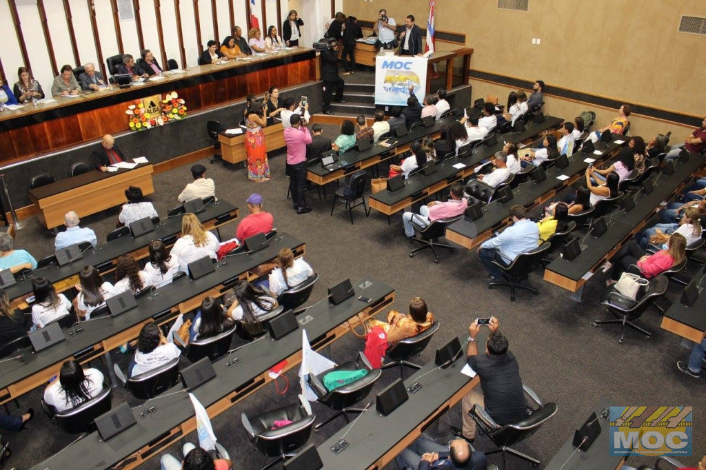 MOC recebe homenagem em Sessão Especial na Assembleia Legislativa da Bahia