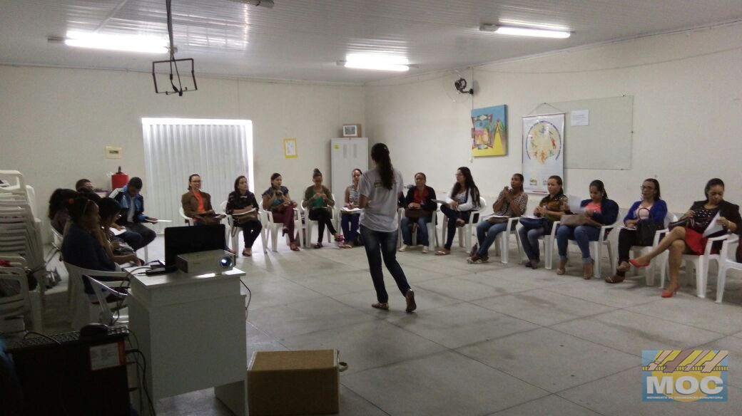 MOC realiza oficina com Detentores de Direitos e Obrigações do Sistema de Garantias de Direitos em Santaluz 