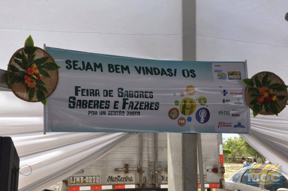 “Feira de Saberes, Sabores e Fazeres por um Sertão Justo” foi realizada na Celebração do MOC 50 Anos em Feira de Santana