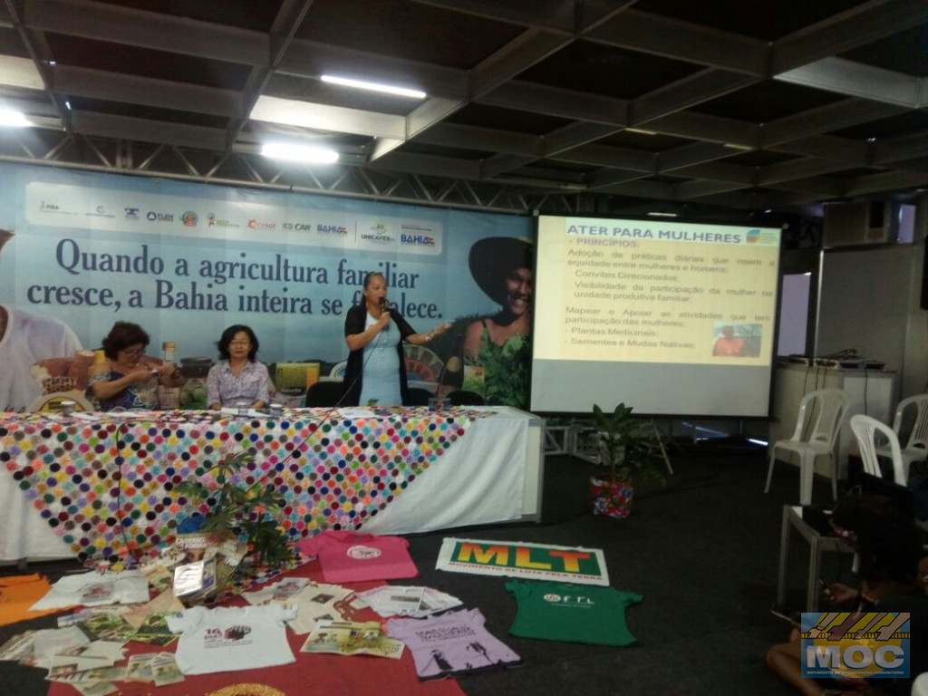 MOC participa do II Encontro Estadual de Mulheres Rurais em Salvador