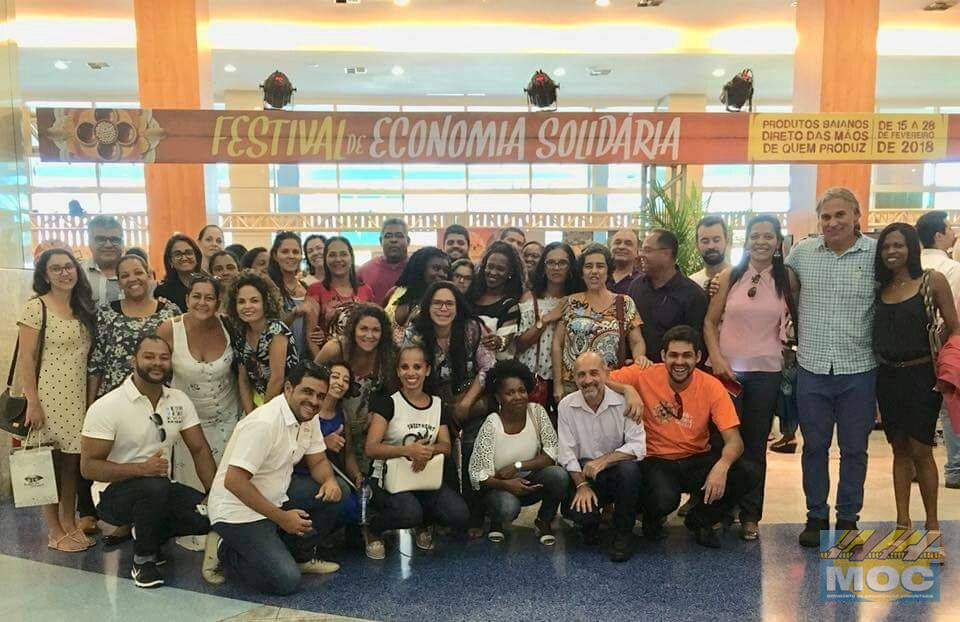 Foi lançado o Edital de Finanças Solidárias no Festival de Economia Solidária no Shopping Salvador.