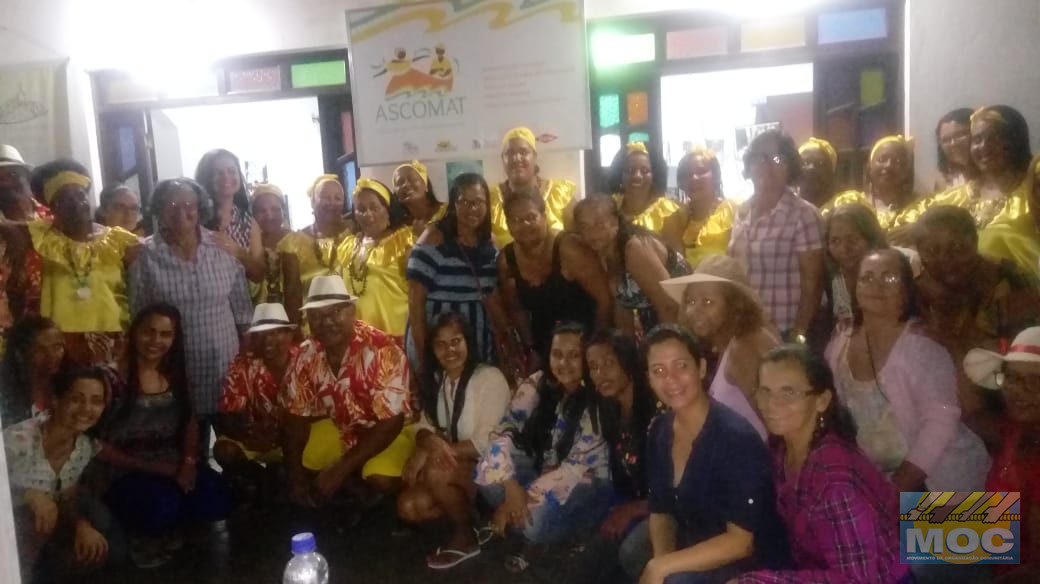 Mulheres intercambiaram experiências na Ilha de Matarantiba em Vera Cruz