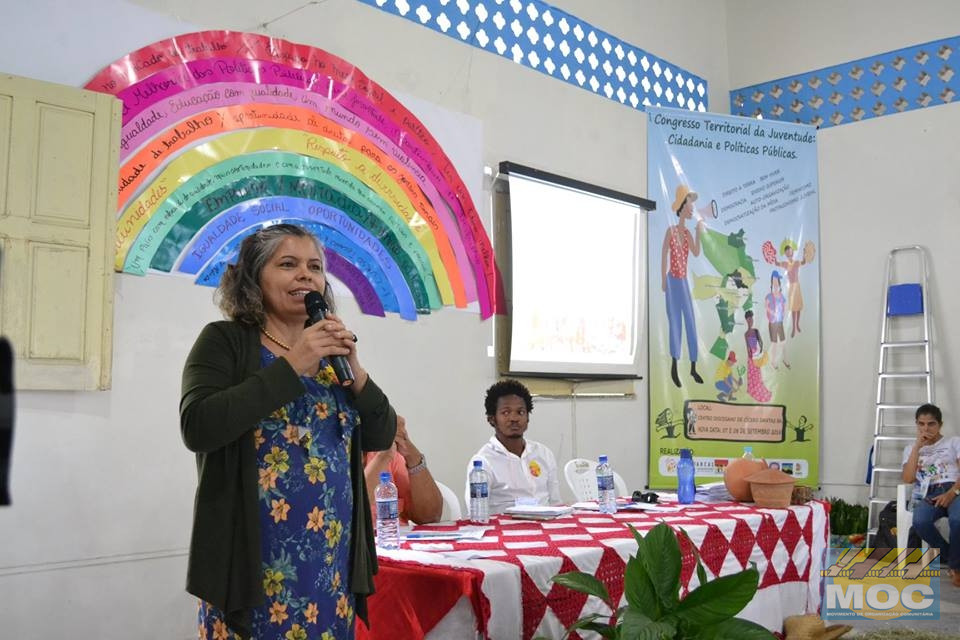 MOC participou do I Congresso Territorial da Juventude que aconteceu no dia do Grito dos Excluídos em Cícero Dantas 