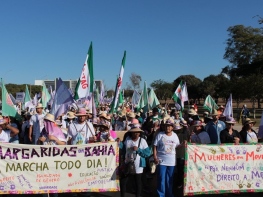 A Marcha das Margaridas 2019  se encerra e mostra a força das mulheres organizadas 
