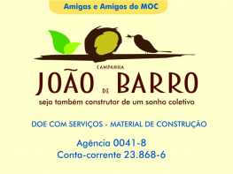 Campanha João de Barro – seja também um construtor de um sonho coletivo