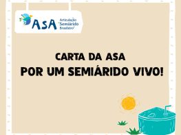 CARTA DA ASA POR UM SEMIÁRIDO VIVO!