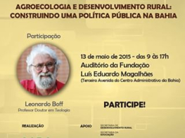 MOC presente em Seminário para debater a construção de uma política pública de Agroecologia na Bahia