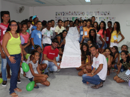 Crianças e Adolescentes participam de Intercâmbio em Conceição do Coité