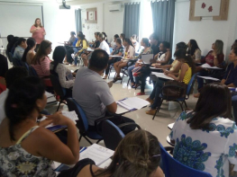 Encontro de sensibilização reúne leitura lúdica, prazerosa e contextualizada. 