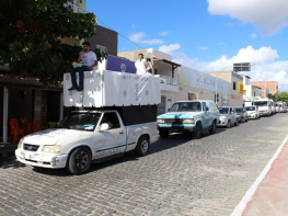 Carreata, emoção e histórias de vidas marcaram a passagem da Caravana MOC 50 Anos em Conceição do Coité