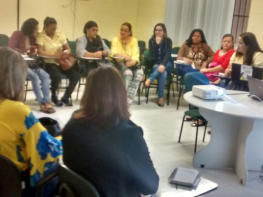 Encontro discute proposta para nova campanha territorial de enfrentamento a violência contra às mulheres