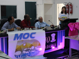 MOC recebeu homenagem em Audiência Pública na Câmera Municipal de Serrinha
