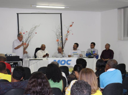MOC 50 Anos: Reinventando um Brasil de Baixo pra Cima foi tema de palestra na Faculdade Católica de Feira de Santana