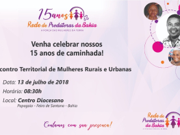 A Rede de Produtoras da Bahia celebrará 15 anos de Trajetória no Semiárido Baiano