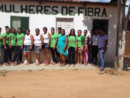 Grupo de Produção Mulheres de Fibras de Santaluz conquistou aprovação no Consulado Mulher