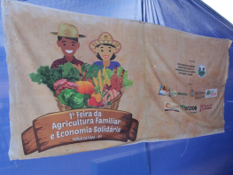 Cores, aromas e sabores marcaram a 1ª Feira da Agricultura Familiar e Economia Solidária de Nova Fátima