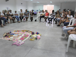 Oficina Intermunicipal com meninas sobre relações de Gênero