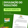 EDITAL RESULTADO SELEÇÃO DE PESSOAL CONVOCAÇÃO - TÉCNICAS AGRÍCOLAS
