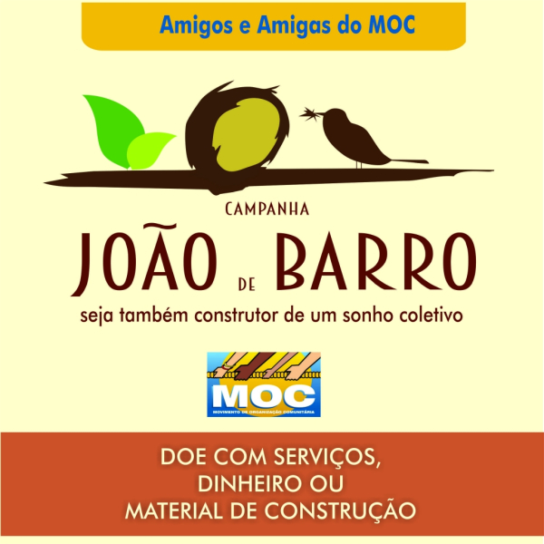 João de Barro - seja também construtor de um sonho coletivo