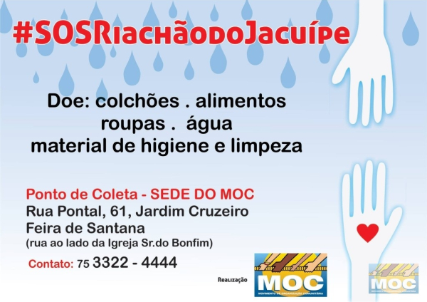 #SOSRiachaodoJacuipe