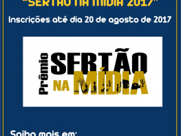 Retificação Edital Prêmio Sertão na Mídia 2017