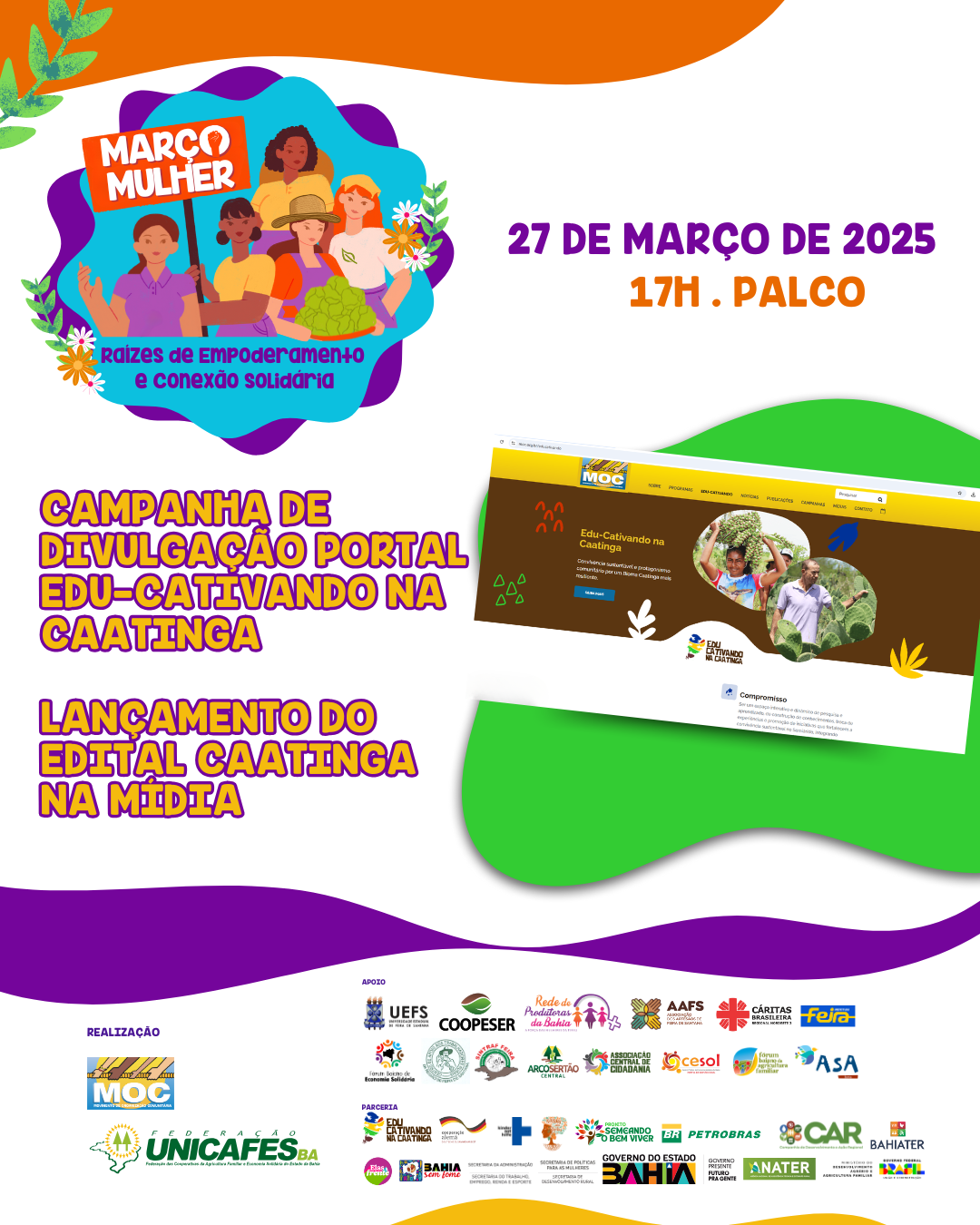 EDITAL 005/2025 DE PREMIAÇÃO CAATINGA NA MÍDIA
