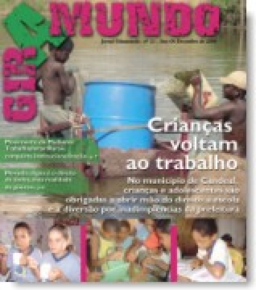 Jornal Giramundo nº 21 - Crianças voltam ao trabalho