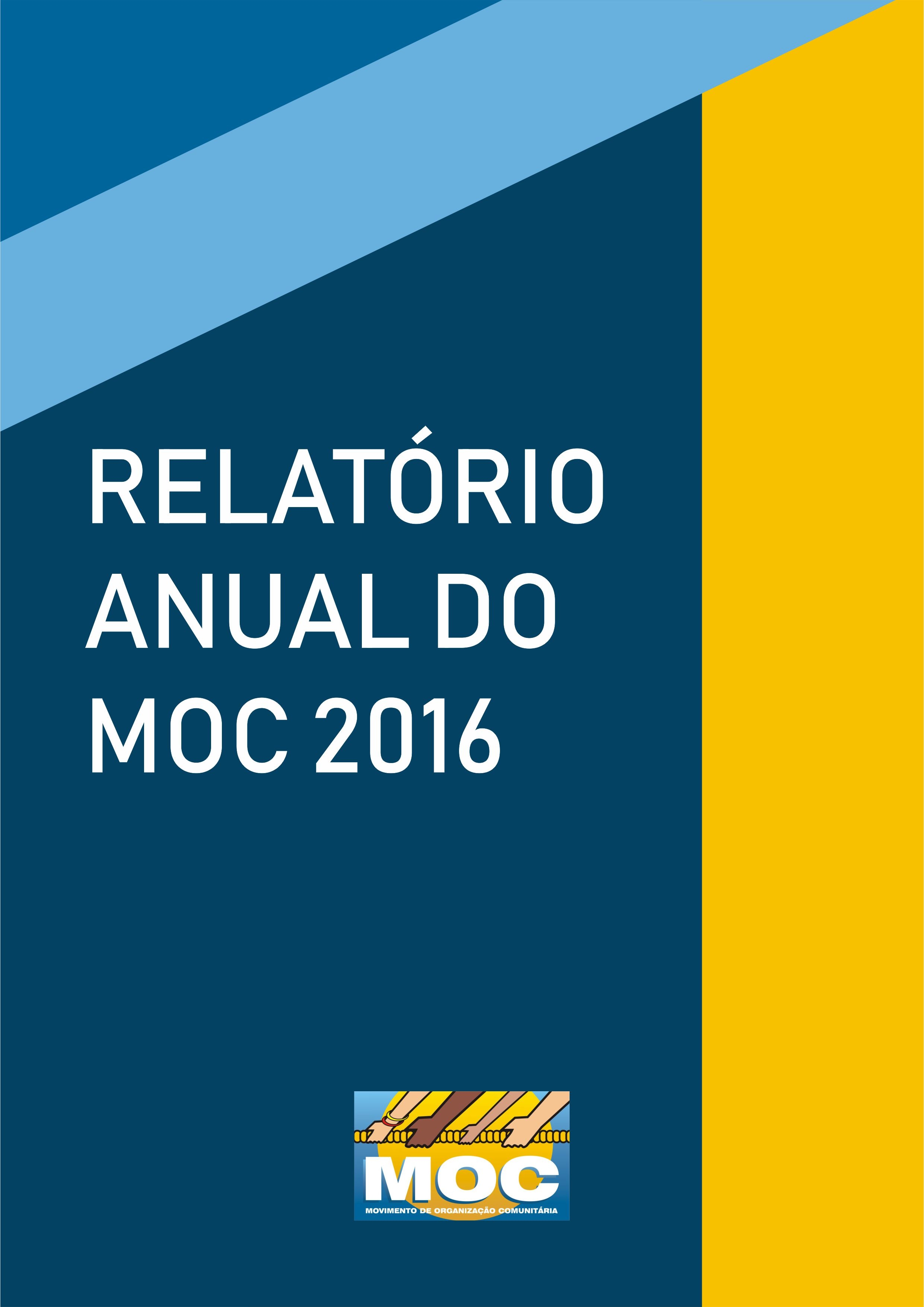 Relatório Anual do MOC 2016